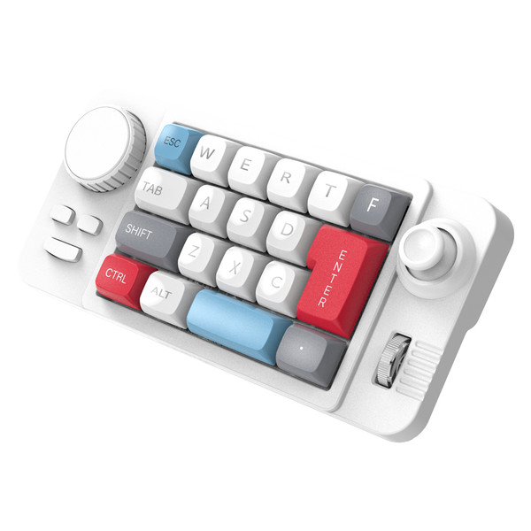 PC고수 MK22PRO 단축키 조약돌 매크로 노브 조이스틱 스트리밍 기계식 커스텀 키 패드 1