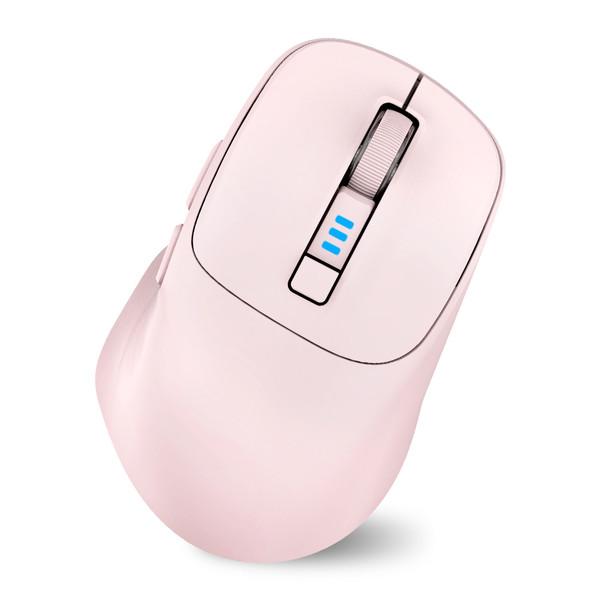 PC고수 크루 스위프트 RGB LED 블루투스 무선 그립감 클릭감 무소음 저소음 마우스 4