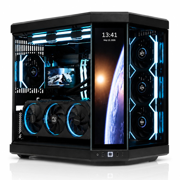 PC고수 AMD 9800X3D RTX 5080 32G 4K 게이밍 컴퓨터 미러 1