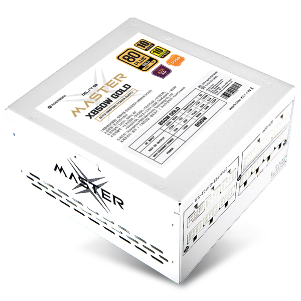 PC고수 마스터 X850W 화이트 80PLUS 골드 2