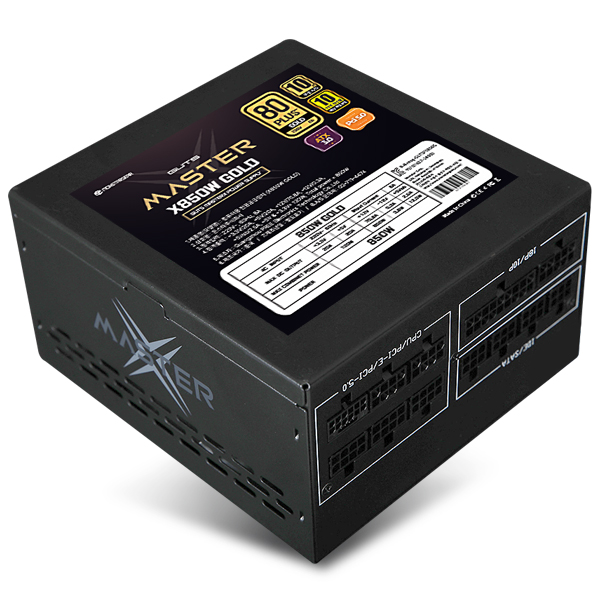 PC고수 마스터 X850W 블랙 80PLUS 골드 2