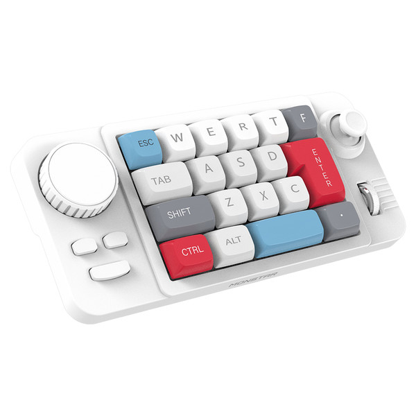 PC고수 MK22PRO 단축키 조약돌 매크로 노브 조이스틱 스트리밍 기계식 커스텀 키 패드 3