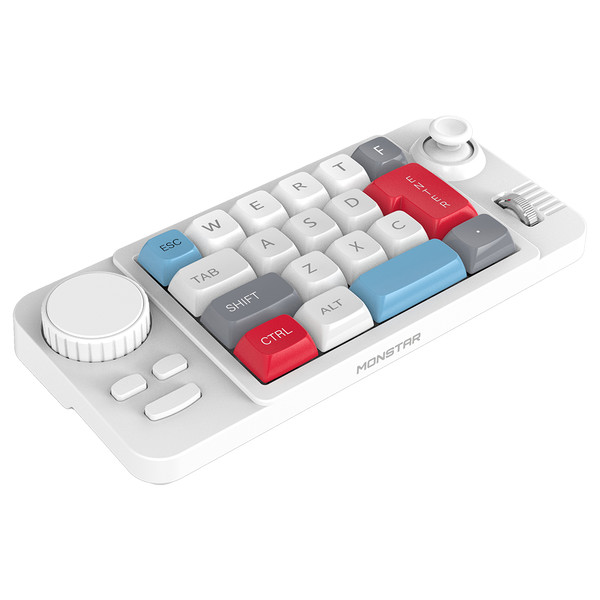PC고수 MK22PRO 단축키 조약돌 매크로 노브 조이스틱 스트리밍 기계식 커스텀 키 패드 4