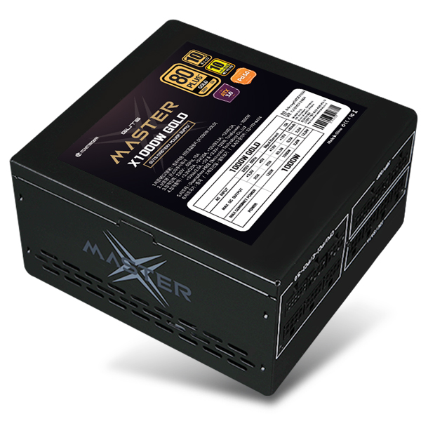 PC고수 마스터 X1000W 블랙 80PLUS 골드 2